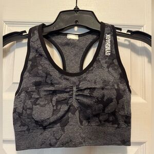 Gymshark Camo Seamless Sports Bra in Size Small
